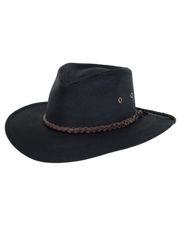 Outback Trading Grizzly Oilskin Hat
